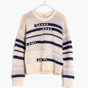 Madewell Grandover Bobble Pullover Sweater